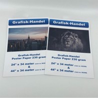 Save money on your prints with Grafisk-Handels new paper! 